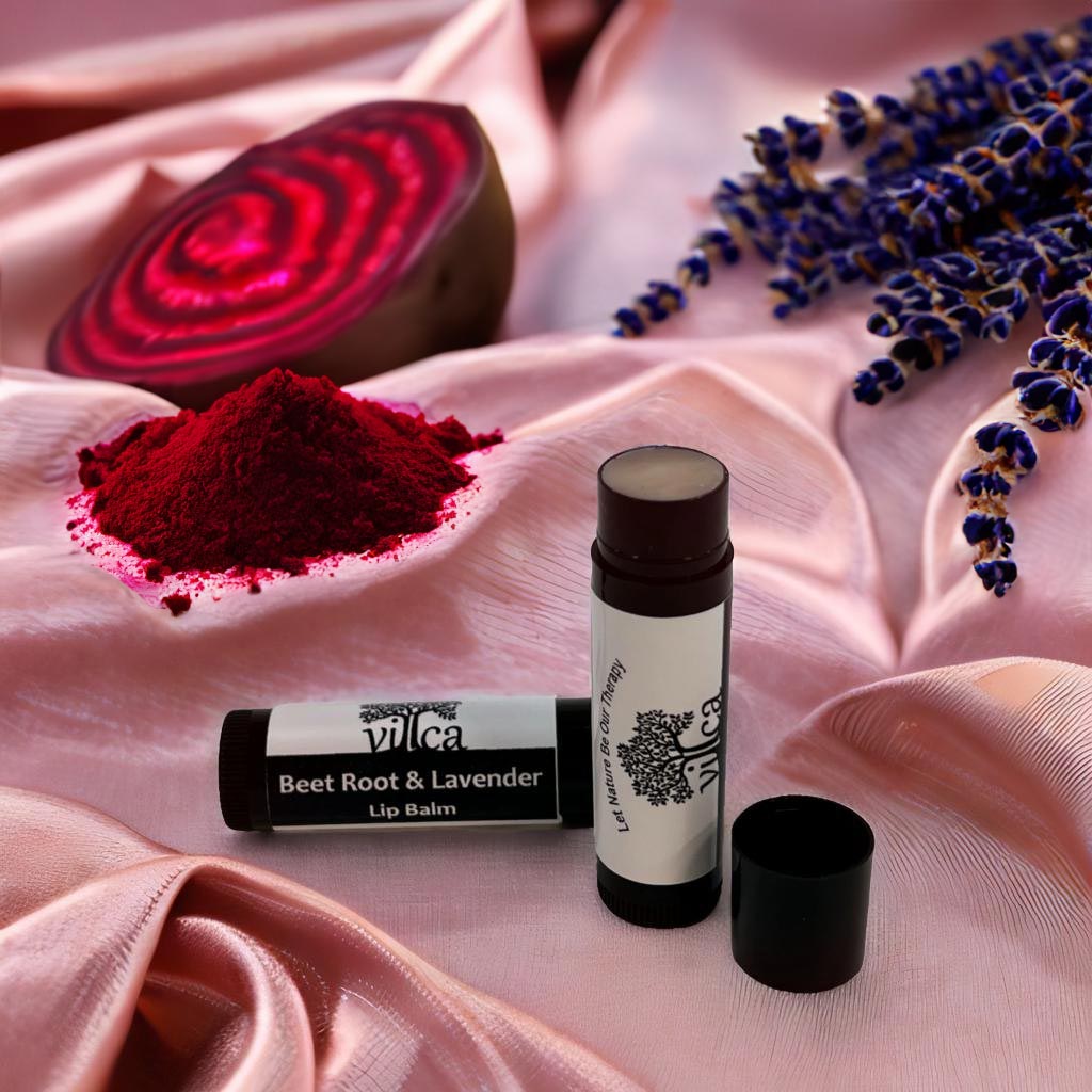Beet + Lavender Lip Balm