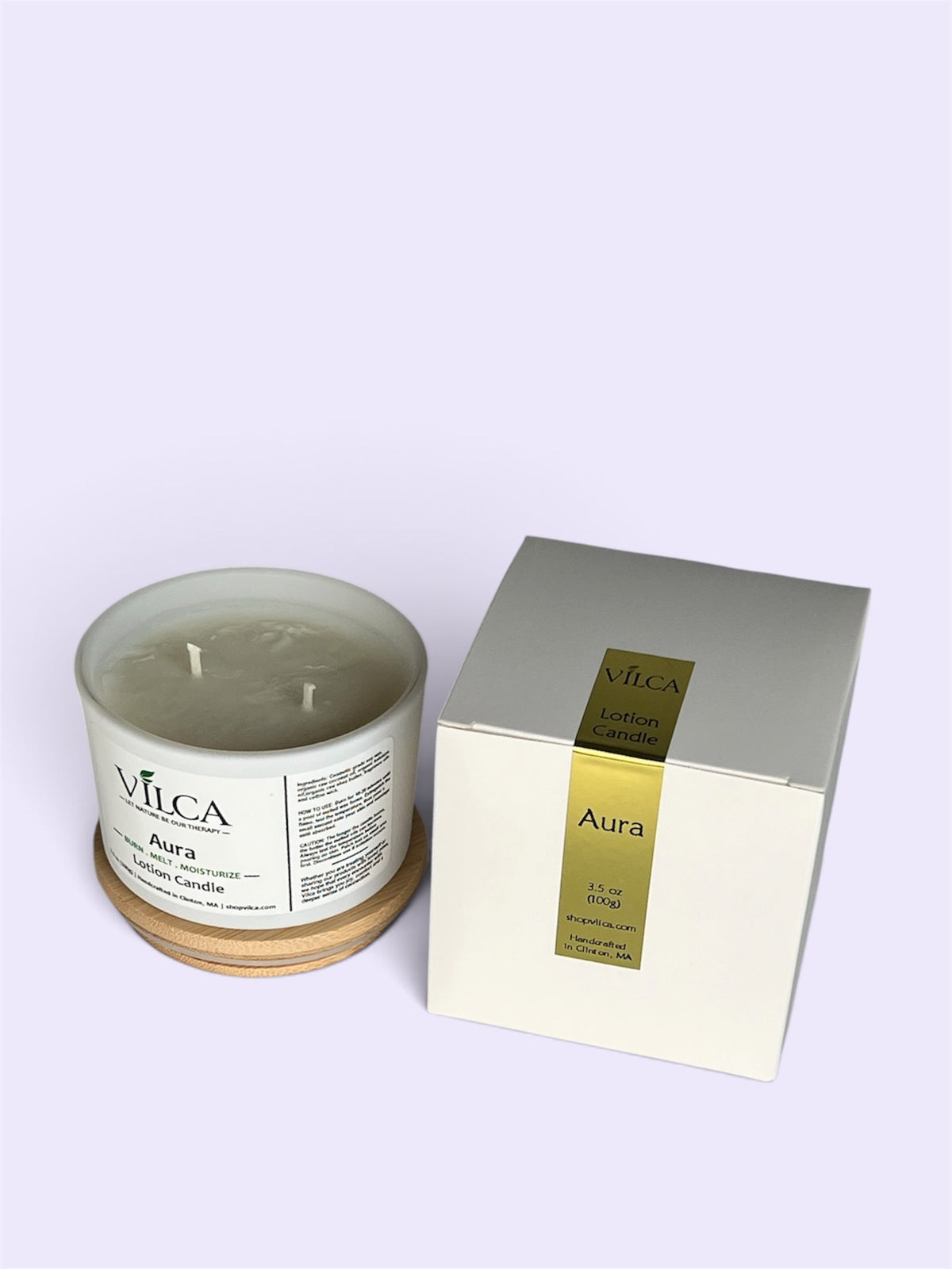 Aura Lotion Candle