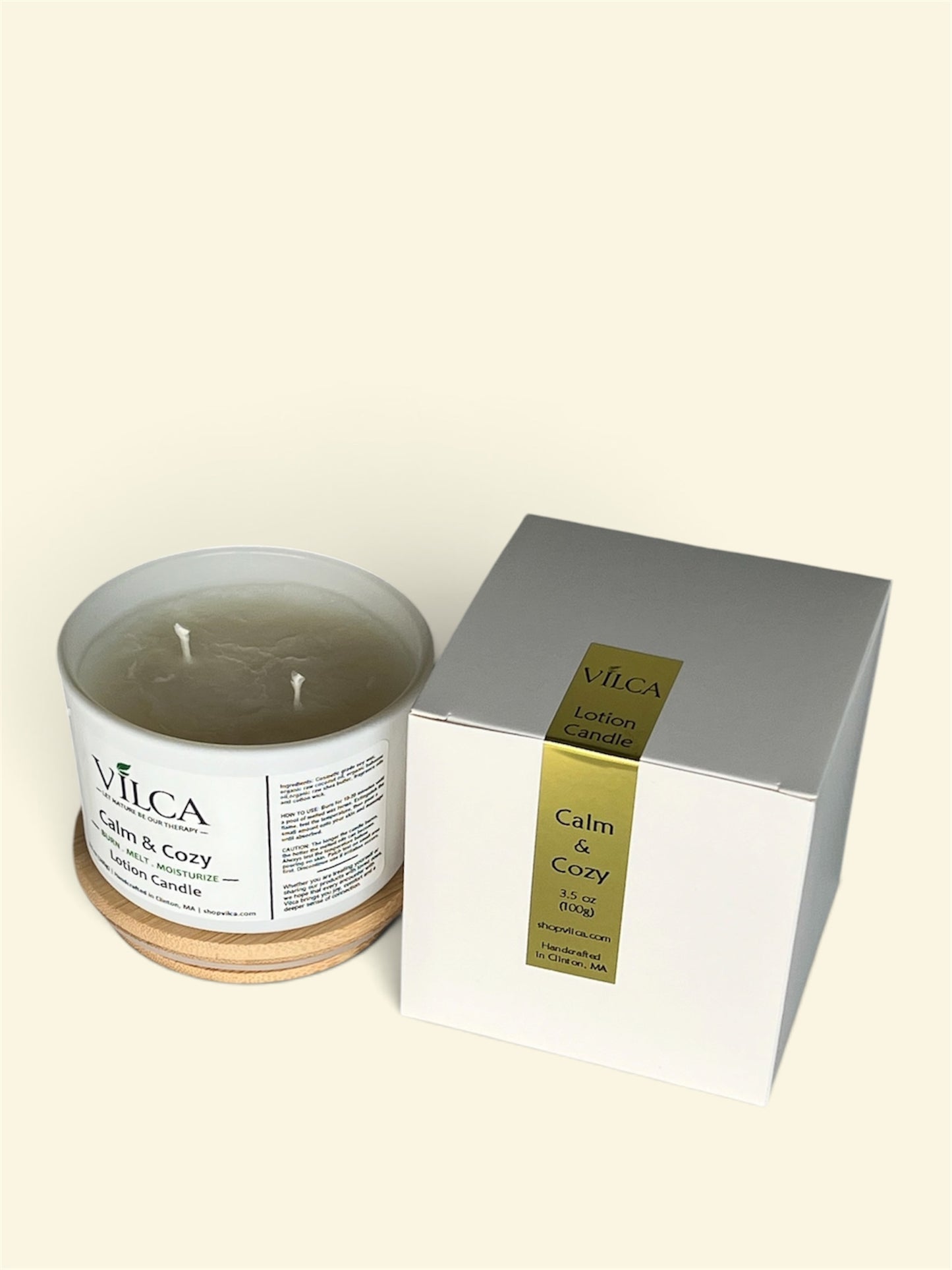 Calm & Cozy Lotion Candle