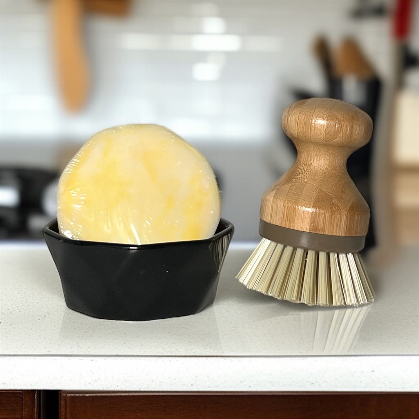 Lemon Bliss Dish Soap Set