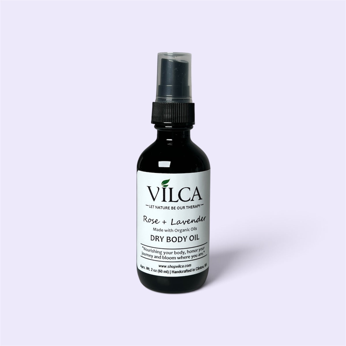 Rose + Lavender Dry Body Oil