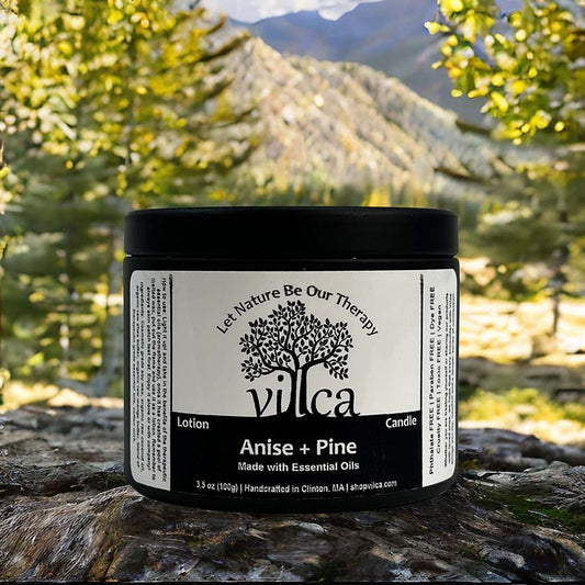 Anise + Pine Lotion Candle