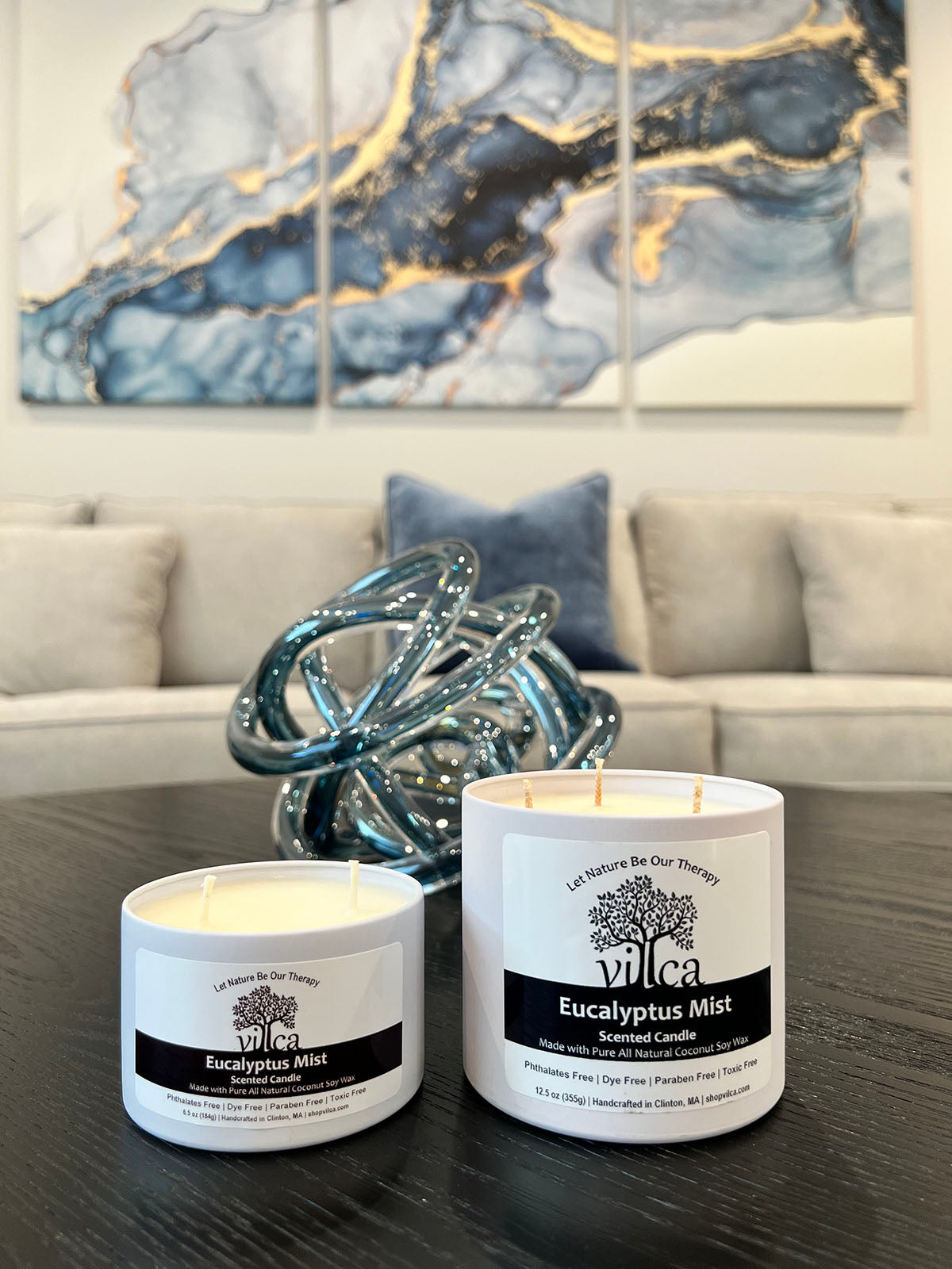 Eucalyptus Mist Scented Candle