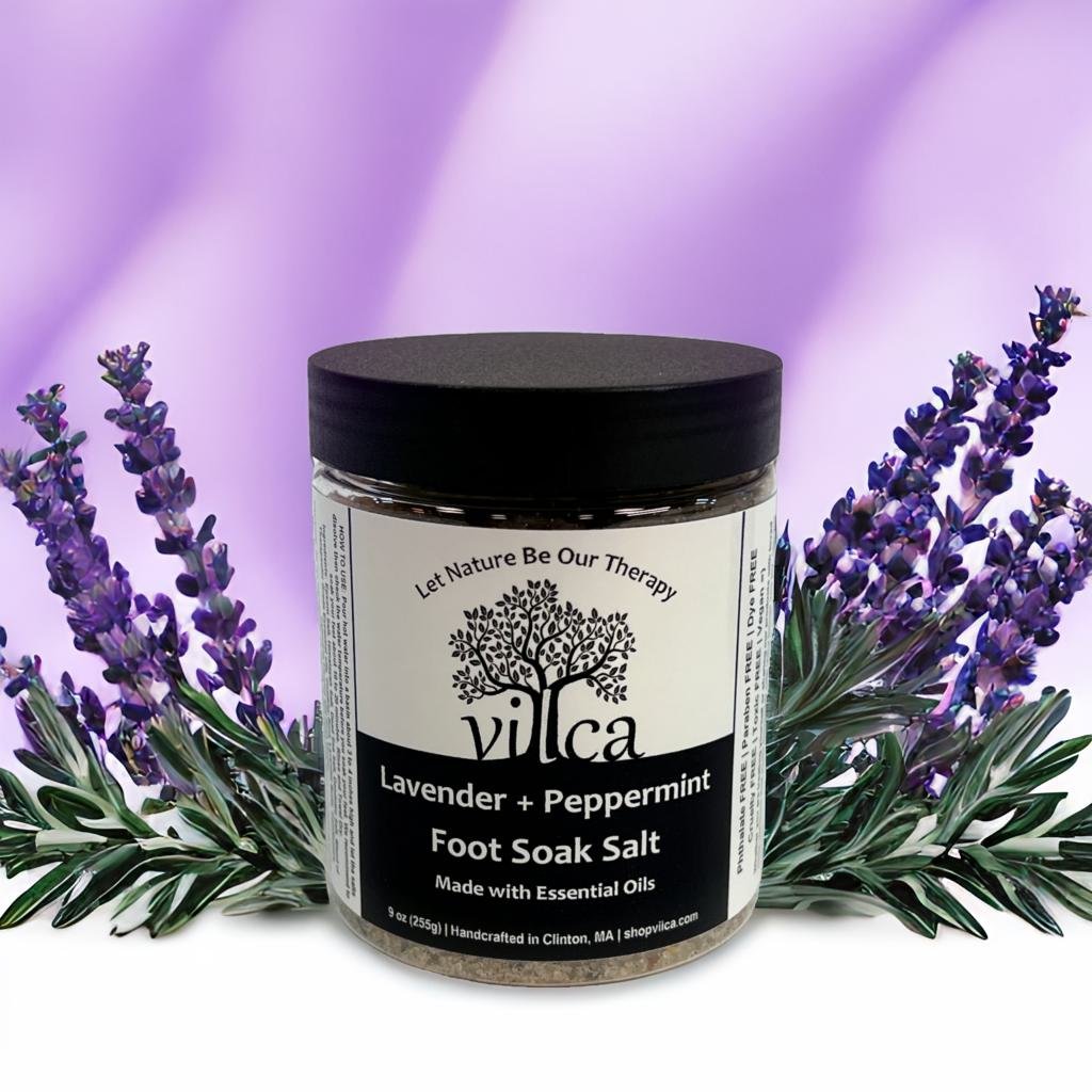 Lavender + Peppermint - Foot Soak Salt