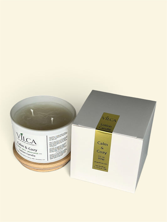 Calm & Cozy Lotion Candle
