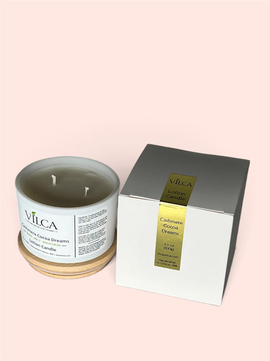 Cashmere Cocoa Dreams Lotion Candle