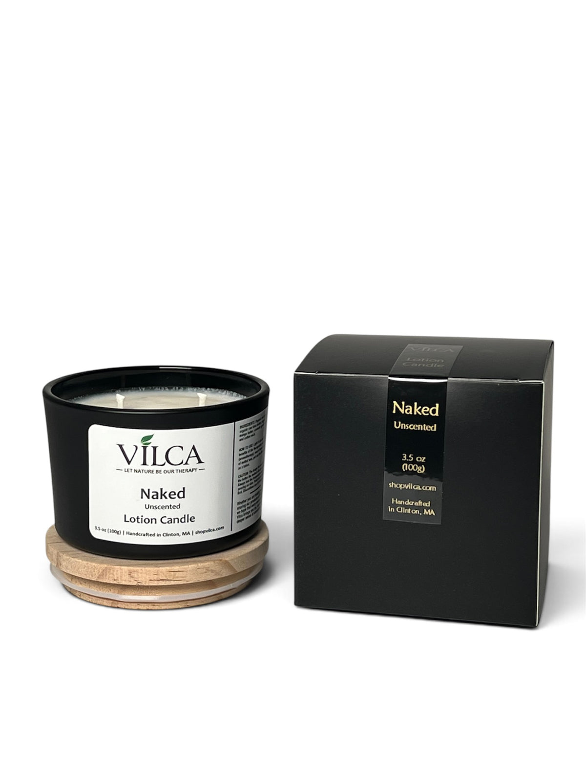 Naked - Unscented Lotion Candle