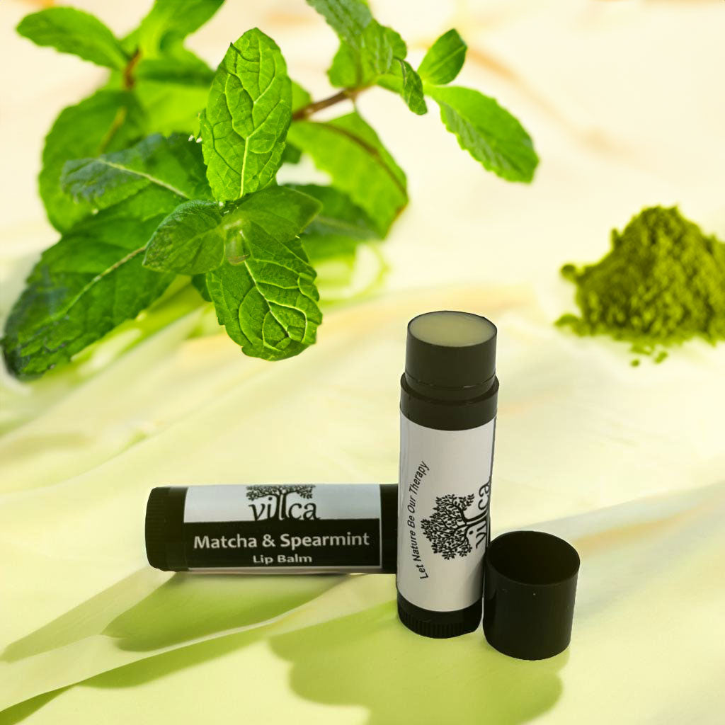 Matcha + Spearmint Lip Balm