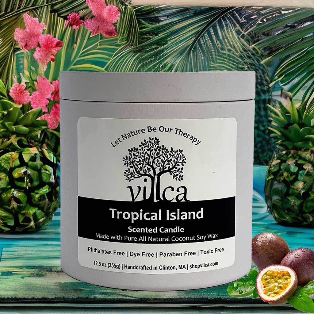Tropical Island Scented Candle