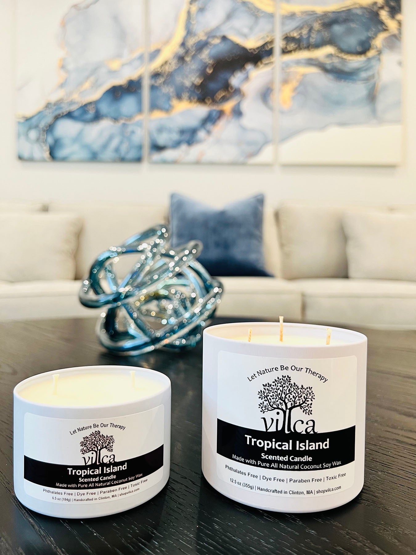 Tropical Island Scented Candle