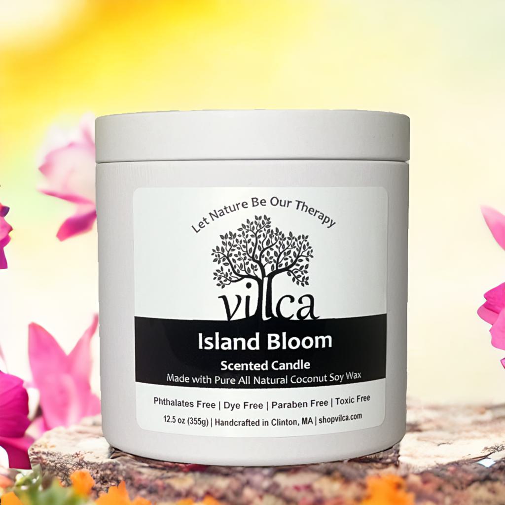 Island Bloom Scented Candle